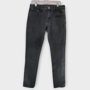 American Eagle Jeans Men's Tag 32x34 Act 32x31 Black Slim Extreme Flex 4 Preppy